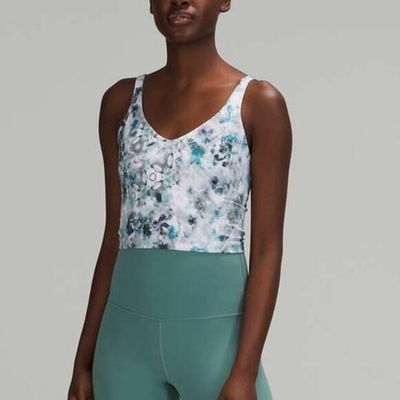LULULEMON Align Tank Kaleidofloral Multi Sz 2 - Picture 2 of 6